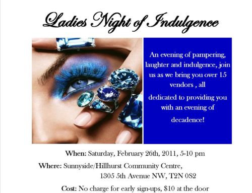 Reminder: Ladies Night of Indulgence