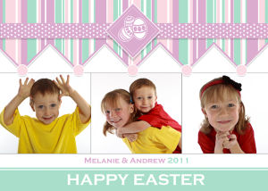 Sample Designs for Custom Designed Easter Greeting Cards