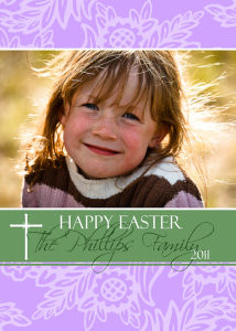 Sample Designs for Custom Designed Easter Greeting Cards