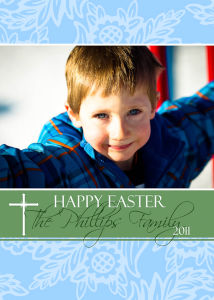 Sample Designs for Custom Designed Easter Greeting Cards