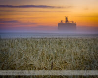 Grain Elevator on the Prairies