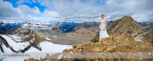 Trash the Dress Photoshoot at the Summit of Cirque Peak
