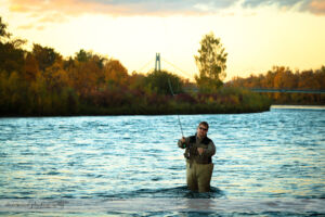 Flyfishing on the Bow River
