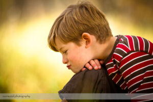 Fall Portrait Session at Carburn Park with the Mierau Children