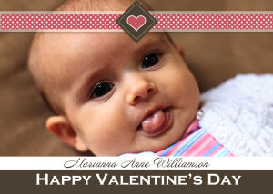 Valentines Day Photo Greeting Card Design (1)