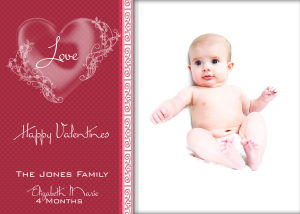 Valentines Day Photo Greeting Card Design (2)