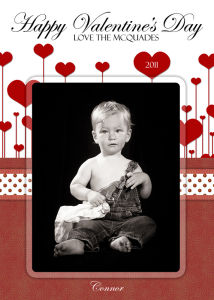 Valentines Day Photo Greeting Card Design (3)