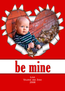 Valentines Day Photo Greeting Card Design (6)