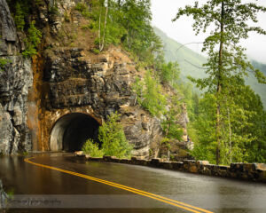 The West Tunnel on the Going-to-the-Sun Road
