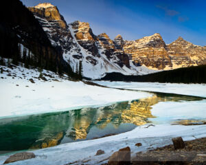 Moraine Lake at Sunrise