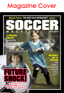 Magazine Cover - Soccer