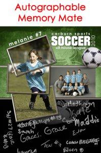 Autographable Memory Mate - Soccer