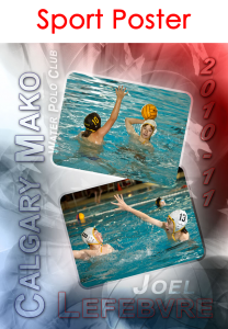 Deluxe Sports Poster - Waterpolo