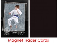 Magnet Backed Trader Cards - Karate