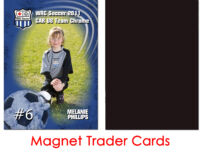 Magnet Backed Trader Cards - Soccer