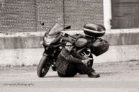 Photoshoot with the Chinook Outriders Motorcycle Club