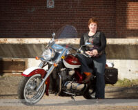 Photoshoot with the Chinook Outriders Motorcycle Club