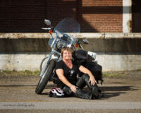 Photoshoot with the Chinook Outriders Motorcycle Club