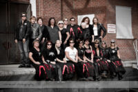 Photoshoot with the Chinook Outriders Motorcycle Club
