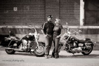 Photoshoot with the Chinook Outriders Motorcycle Club