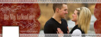 Facebook Timeline Cover Image Template - My Valentine