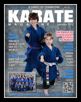 Magazine Cover - Picture Day at 5 Elements Martial Arts in Calgary