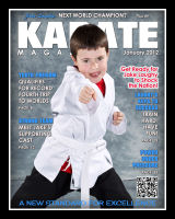 Magazine Cover - Picture Day at 5 Elements Martial Arts in Calgary