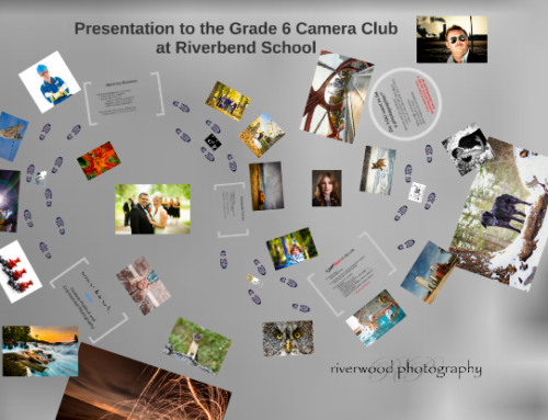 Presentation to the Grade 6 Camera Club at Riverbend School